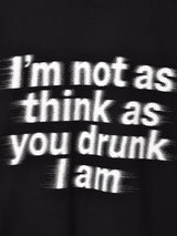 【2色展開】 プリント ロングスリーブTシャツ「I'm not」