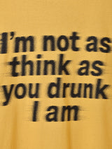 【2色展開】 プリント ロングスリーブTシャツ「I'm not」
