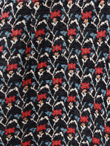 【3色展開】Meridian 花柄 ジャカード織り ノースリーブドレス