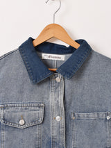 【2色展開】Elcamino カバーオール デニムジャケット