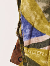 総柄 長袖シャツ