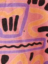 総柄 ドルマンスリーブ トップス