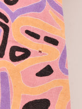 総柄 ドルマンスリーブ トップス