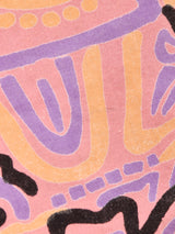 総柄 ドルマンスリーブ トップス