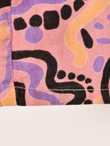 総柄 ドルマンスリーブ トップス