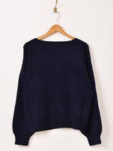 【2色展開】Meridian パピー セーター