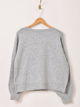 【2色展開】Meridian パピー セーター