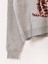 【2色展開】Meridian ネコ セーター