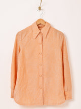 ラメ 長袖シャツ