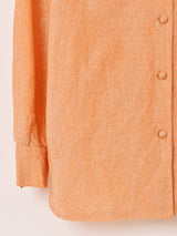 ラメ 長袖シャツ