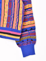 【3色展開】Backers レディース 総柄 3Dニット セーター