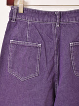 【3色展開】Elcamino カラーデニム ハーフパンツ