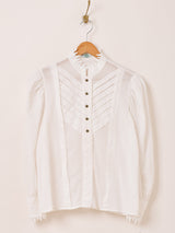 ヨーロッパ製 "perry" 長袖 チロル ブラウス