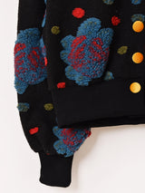 Meridian 花柄 ボア ジャケット