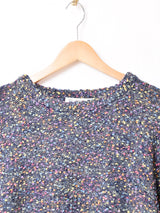 【3色展開】Elcamino カラーネップ ボリュームスリーブ セーター