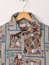 【2色展開】Elcamino トランプ柄 ゴブラン織り ジャケット