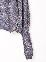 【3色展開】Elcamino カラーネップ ボリュームスリーブ セーター