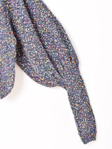 【3色展開】Elcamino カラーネップ ボリュームスリーブ セーター