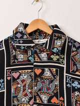 【2色展開】Elcamino トランプ柄 ゴブラン織り ジャケット