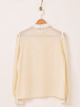 ヨーロッパ製 "perry" 長袖 チロル ブラウス