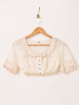 クロップド チロルブラウス