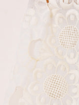 クロップド シアー チロルブラウス