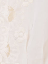 クロップド シアー チロルブラウス