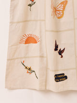 Emerald Motel パッチワーク刺繍 キャミソールワンピース