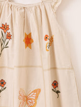 Emerald Motel パッチワーク刺繍 キャミソールワンピース