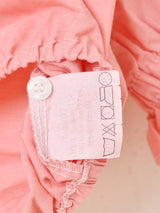 ヨーロッパ製 後染め クロップド チロルブラウス