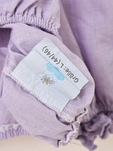 ヨーロッパ製 後染め クロップド チロルブラウス