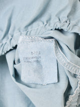 ヨーロッパ製 後染め クロップド チロルブラウス