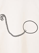 【2色展開】 プリントTシャツ「Shackles」