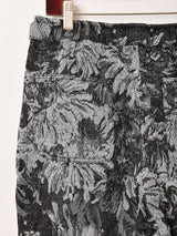 【2色展開】Backers 花柄 ゴブラン織り イージーパンツ