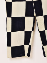 Backers チェッカー柄 コーデュロイパンツ