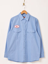 【2色展開】Backers ストライプ 長袖 ワークシャツ