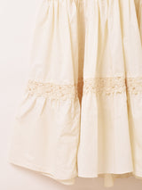 70's ”GUNNE SAX" キナリ 長袖 ワンピース