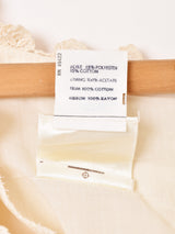 70's "GUNNE SAX" シフォン 長袖 ワンピース