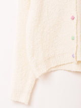 【3色展開】Meridian カラーボタン カーディガン