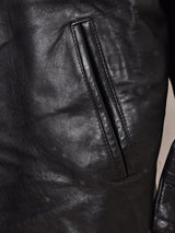 60's〜70's "GVF IMPERCUIR GRAULHET " Leather Coat