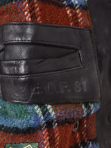 60's〜70's "GVF IMPERCUIR GRAULHET " Leather Coat