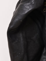 60's〜70's "GVF IMPERCUIR GRAULHET " Leather Coat