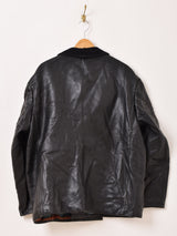 60's〜70's "GVF IMPERCUIR GRAULHET " Leather Coat