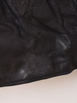 60's〜70's "GVF IMPERCUIR GRAULHET " Leather Coat