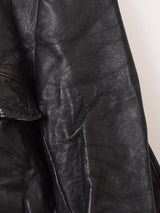 60's〜70's "GVF IMPERCUIR GRAULHET " Leather Coat