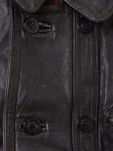 60's〜70's "GVF IMPERCUIR GRAULHET " Leather Coat