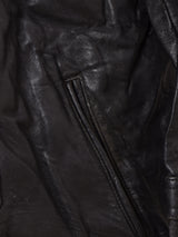 60's〜70's "GVF IMPERCUIR GRAULHET " Leather Coat