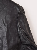 60's〜70's "GVF IMPERCUIR GRAULHET " Leather Coat