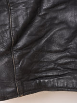 60's〜70's "GVF IMPERCUIR GRAULHET " Leather Coat