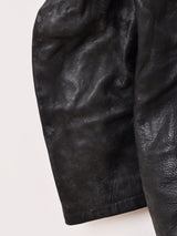 60's〜70's "GVF IMPERCUIR GRAULHET " Leather Coat